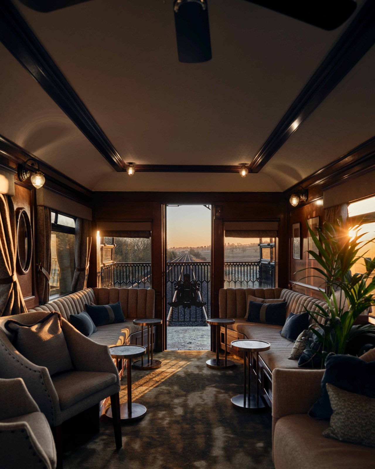 Royal Scotsman, A Belmond Train - observation car