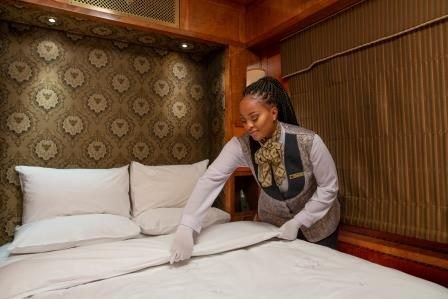 The Blue Train - turndown service