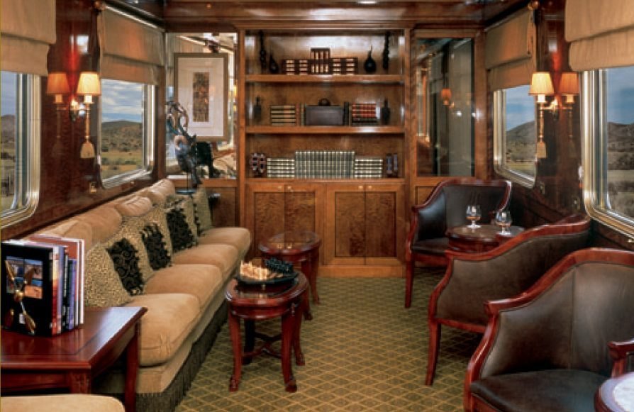 The Blue Train - lounge car