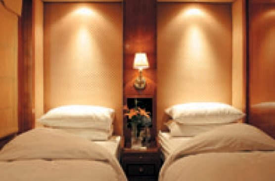 The Blue Train - twin cabin