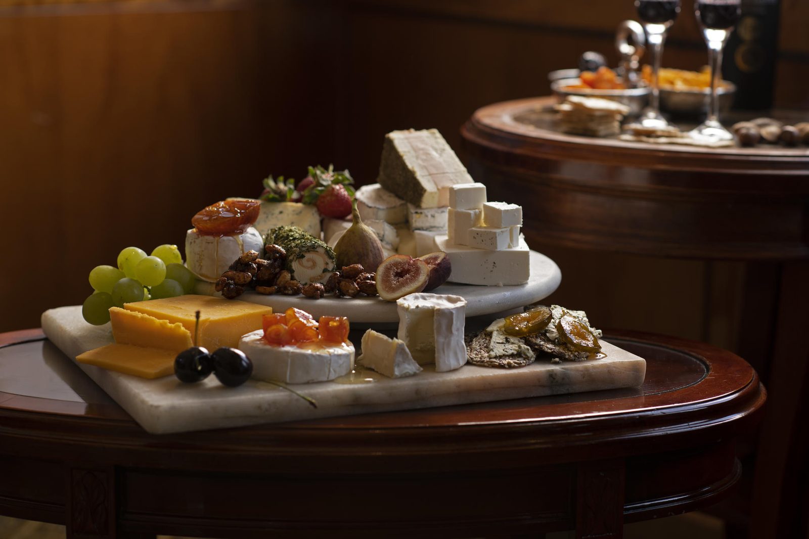 The cheese board