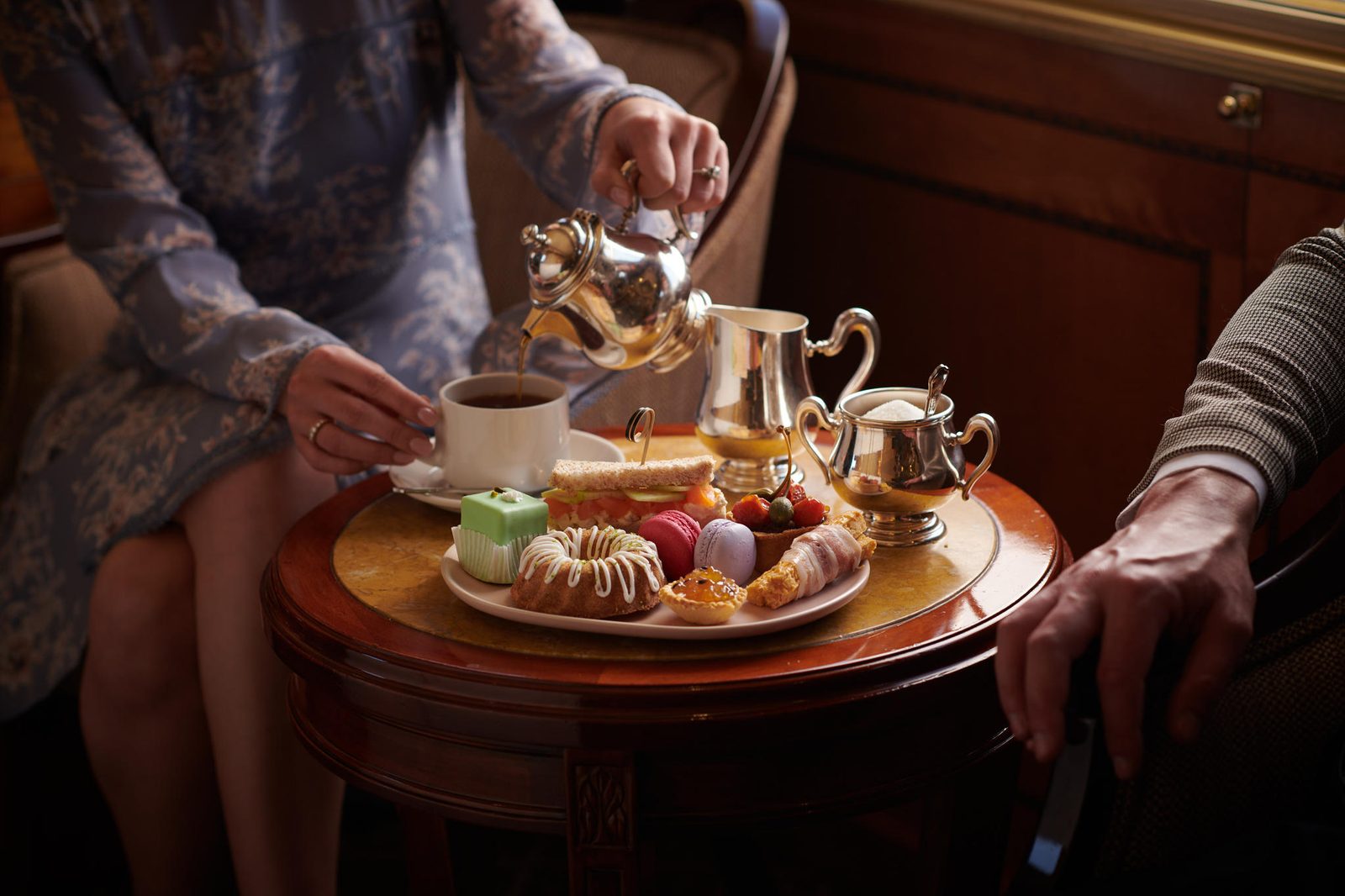 High tea service