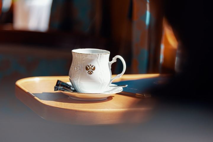 Golden Eagle Danube Express: the bar lounge car