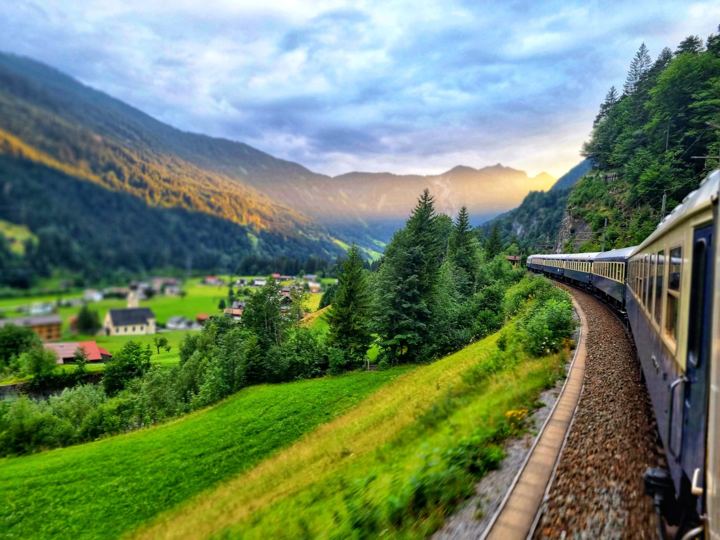 Golden Eagle Danube Express: el exterior del tren