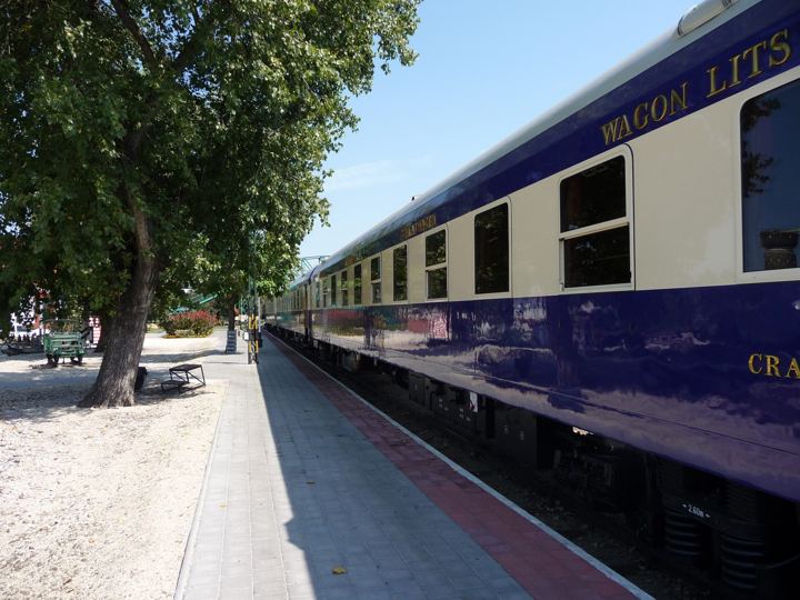 Golden Eagle Danube Express : l'extérieur du train
