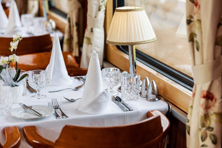 Golden Eagle Danube Express: el vagón restaurante