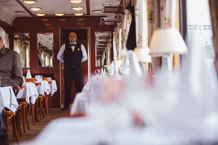 Golden Eagle Danube Express : la voiture-restaurant
