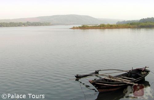 Backwaters on the Konkan coast