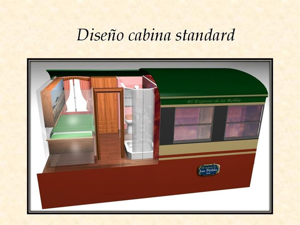 El Expreso de La Robla — Compartment day