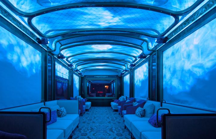 Golden Eagle Silk Road Express: the observation car