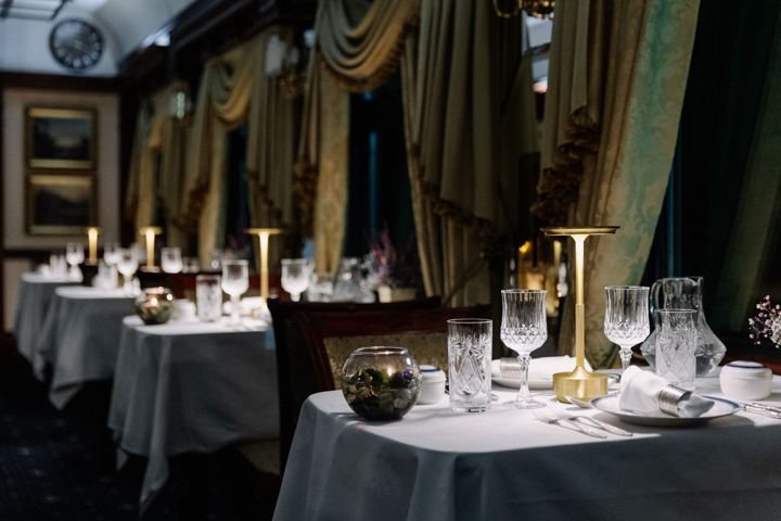 Golden Eagle: the restaurant car