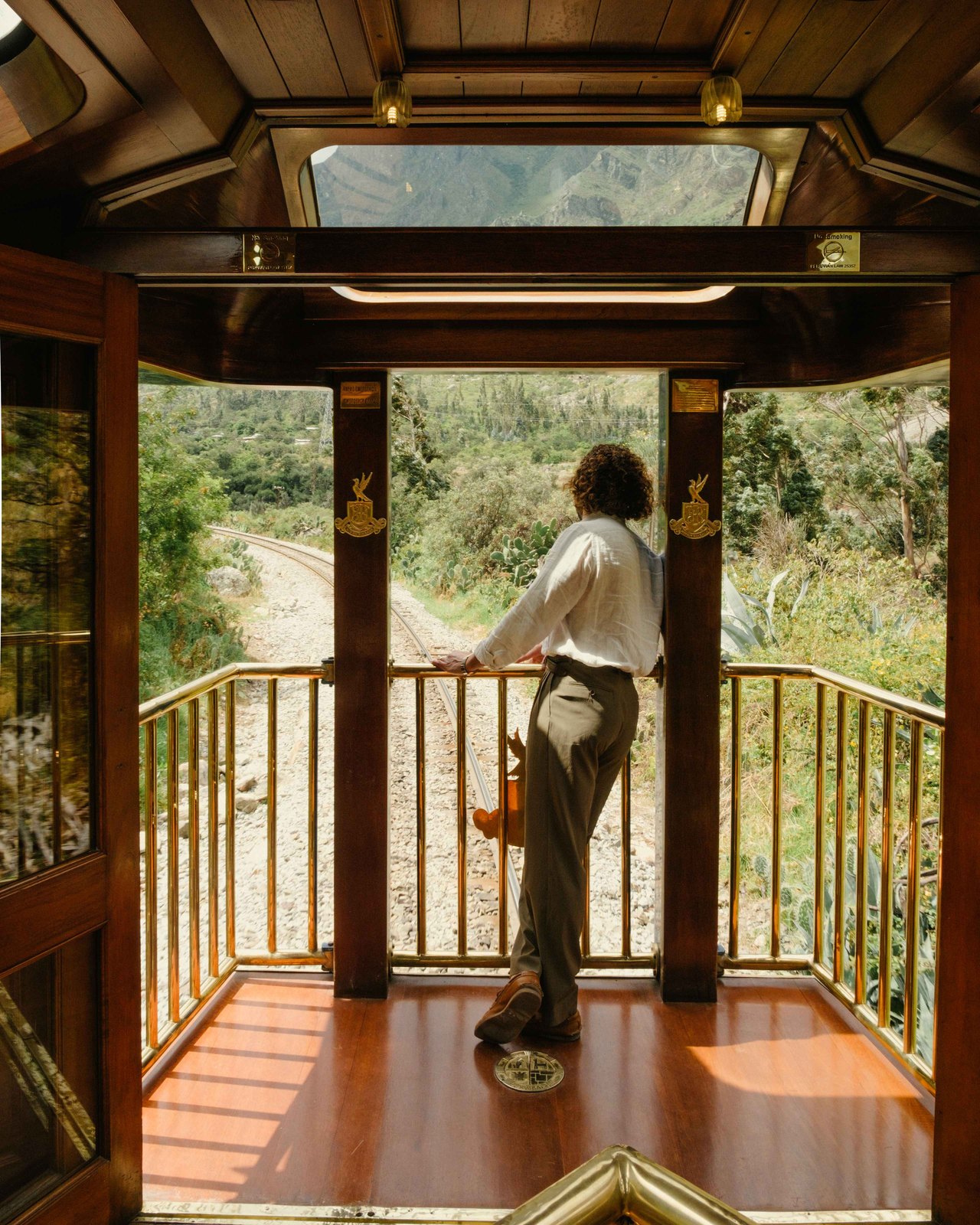 Hiram Bingham, A Belmond Train - observation car