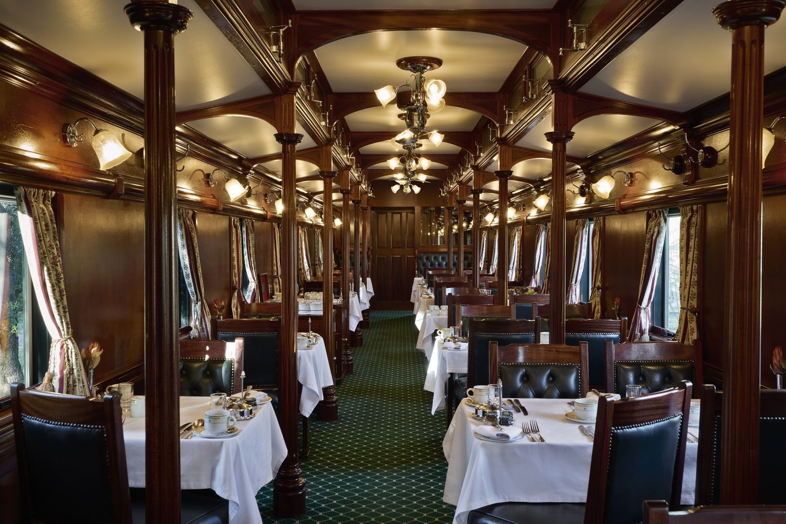 Pride of Africa — Rovos Rail: Dining car
