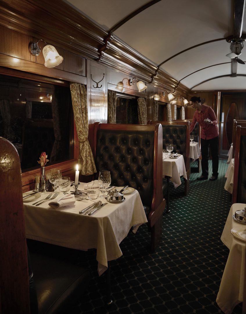 Pride of Africa — Rovos Rail: Dining car