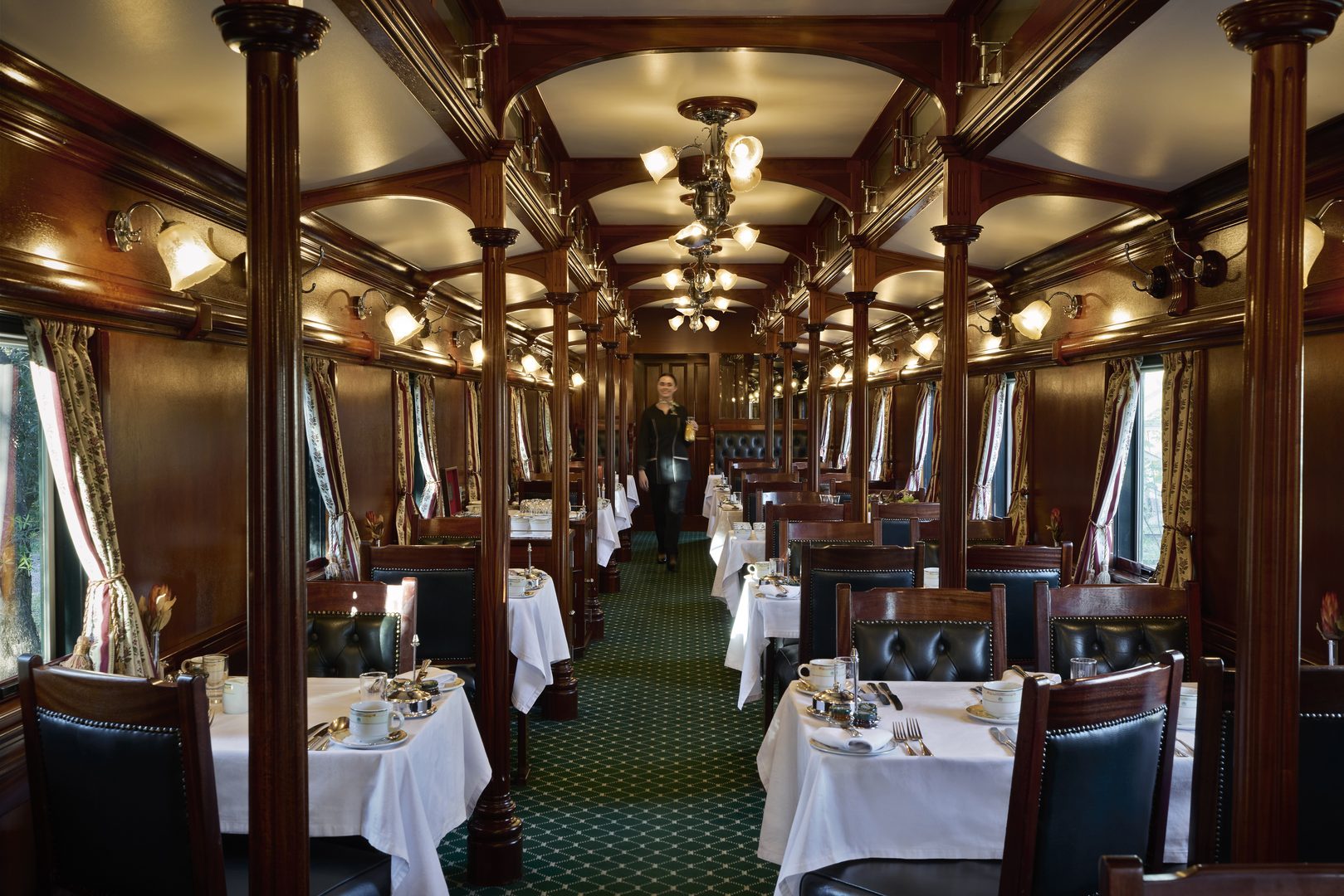 Pride of Africa — Rovos Rail: Dining car