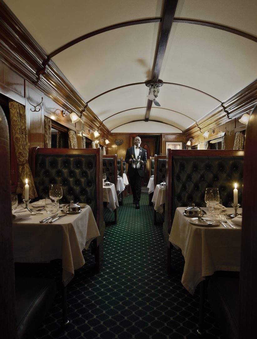 Pride of Africa — Rovos Rail: Dining car