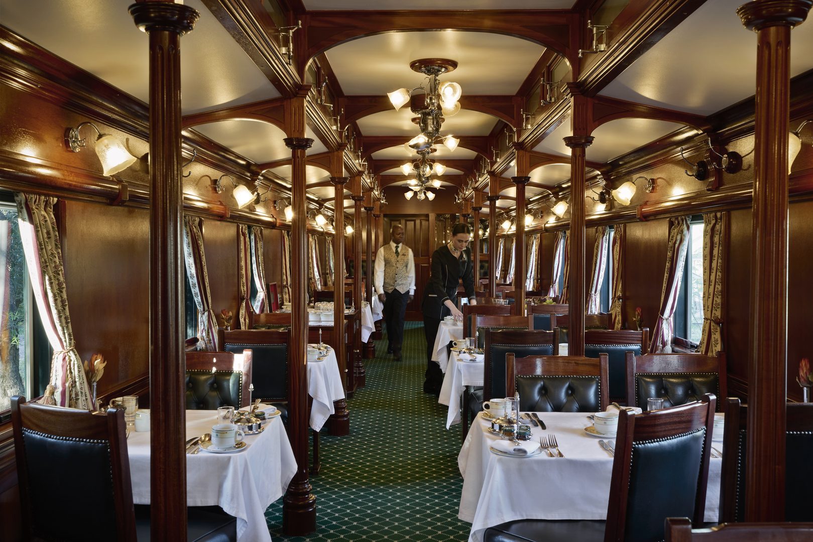 Pride of Africa — Rovos Rail: Dining car