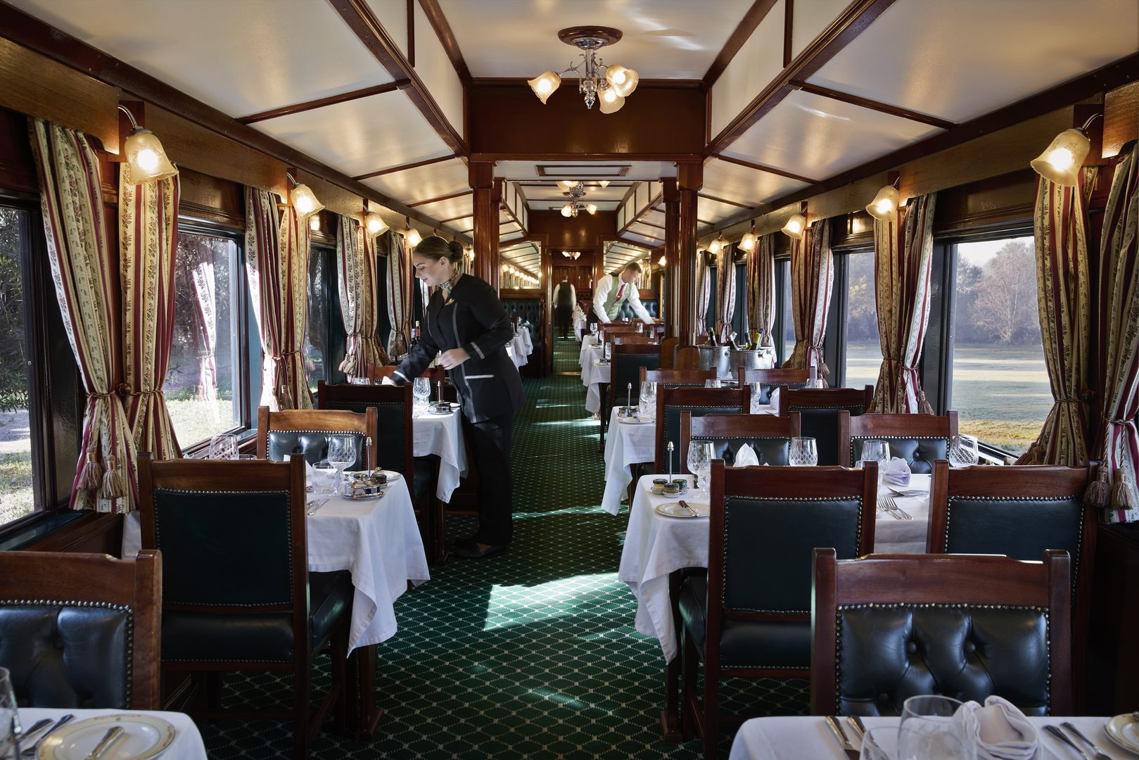 Pride of Africa — Rovos Rail: Dining car
