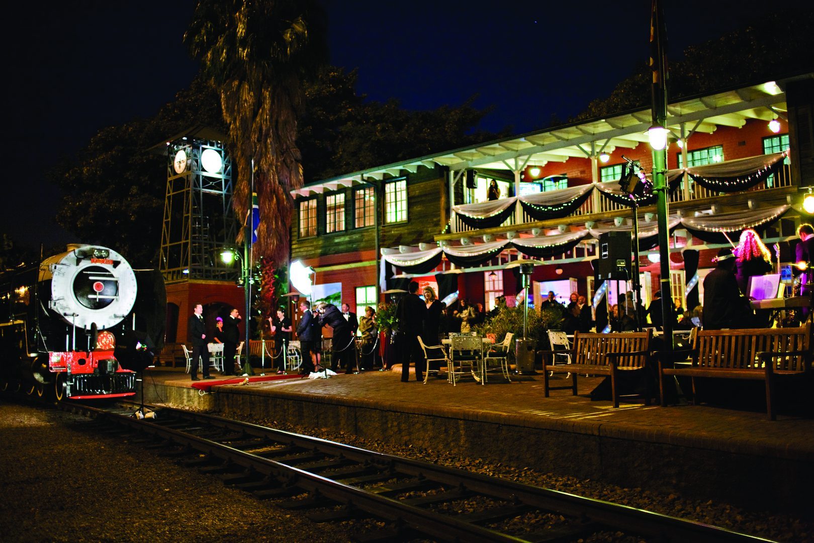 Pride of Africa — Rovos Rail: Events Station Night