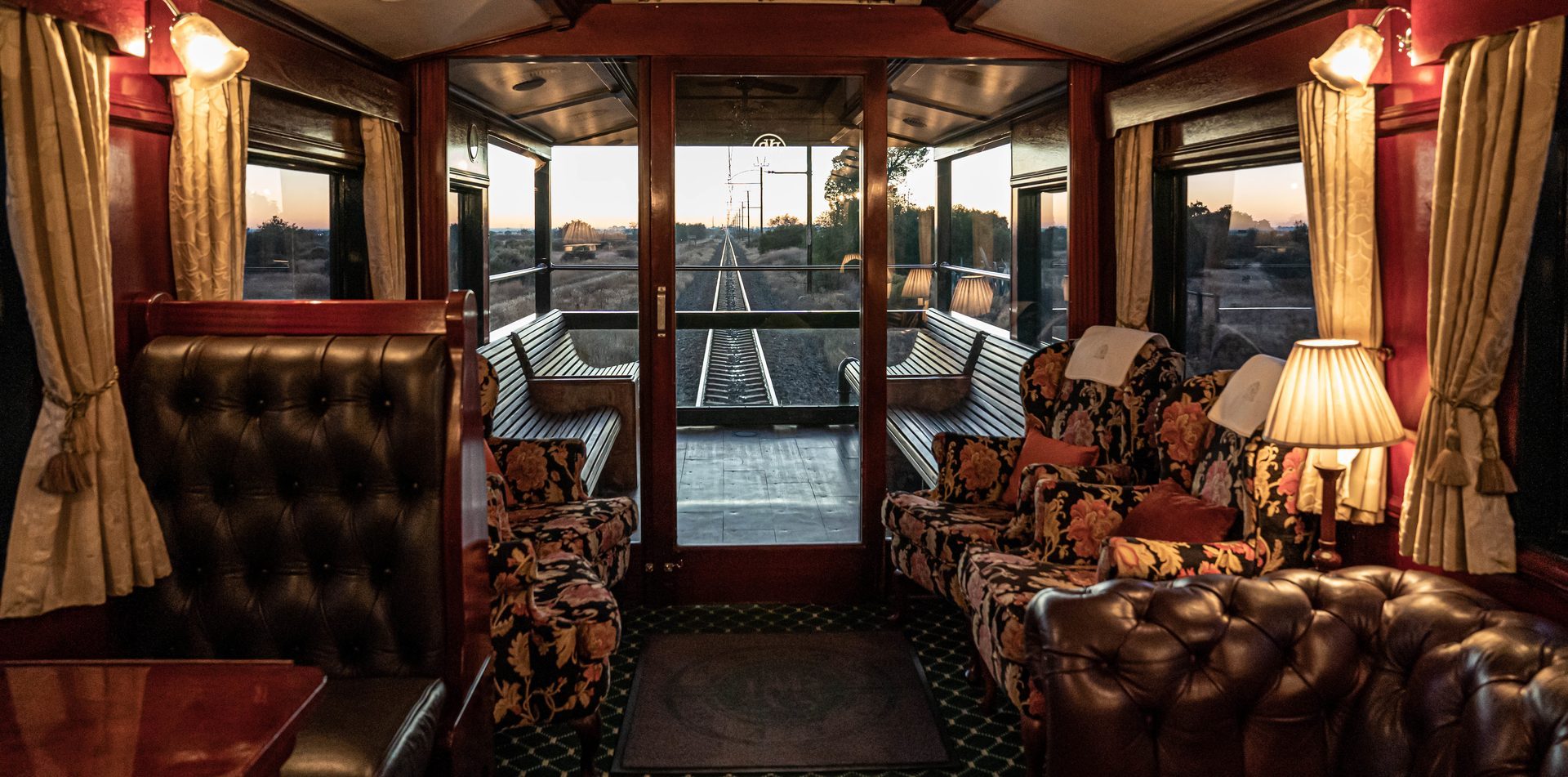 Pride of Africa — Rovos Rail: Obs Car Sunrise