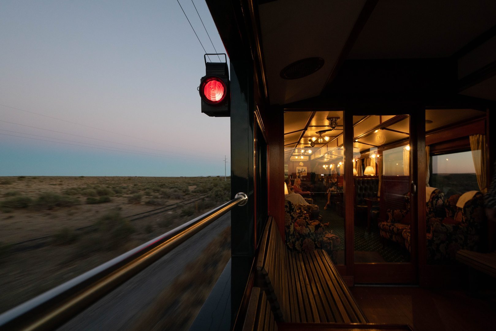 Pride of Africa — Rovos Rail: Obs Car Sunset