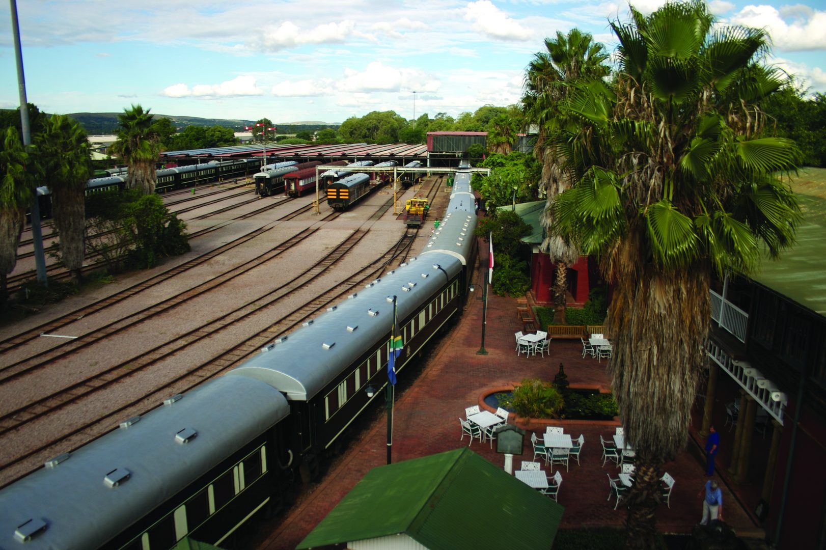 Pride of Africa — Rovos Rail: Platform Aerial