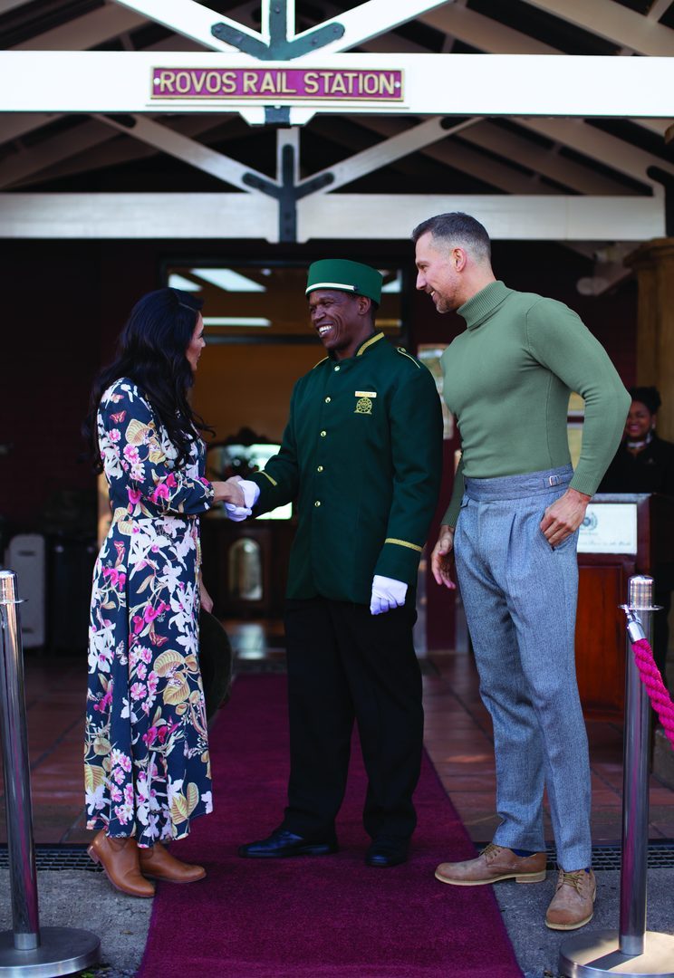 Pride of Africa — Rovos Rail: Station Couple Checkin