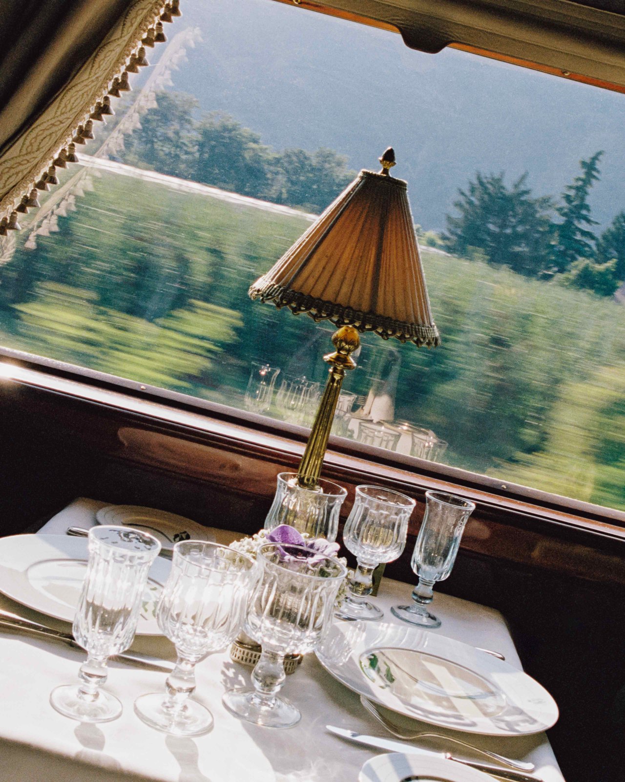 Venice Simplon-Orient-Express, A Belmond Train - dining car